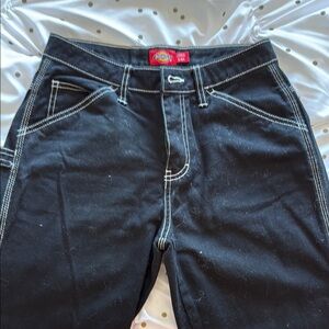 Dickies Black Relaxed Jeans with Quality Denim